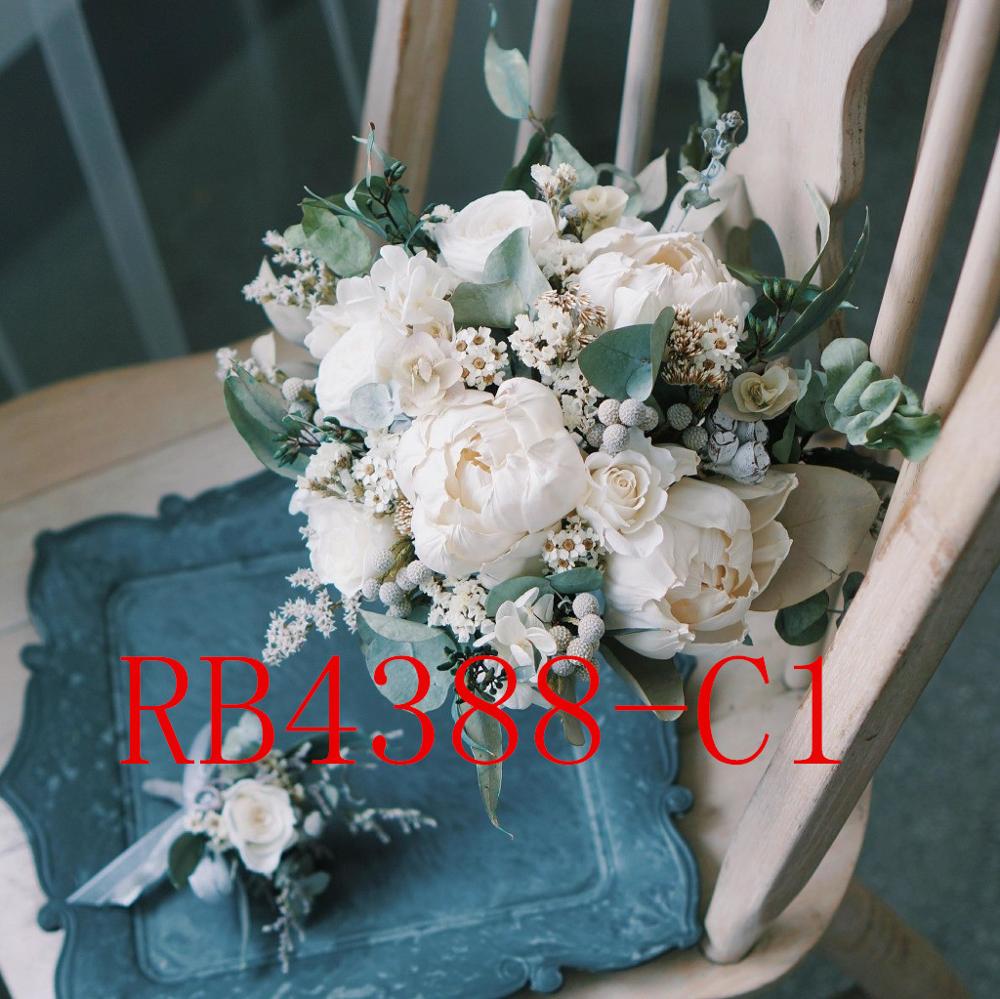Accessoires de mariée de mariage tenant des fleurs 3303 RB4388: RB4388-C1
