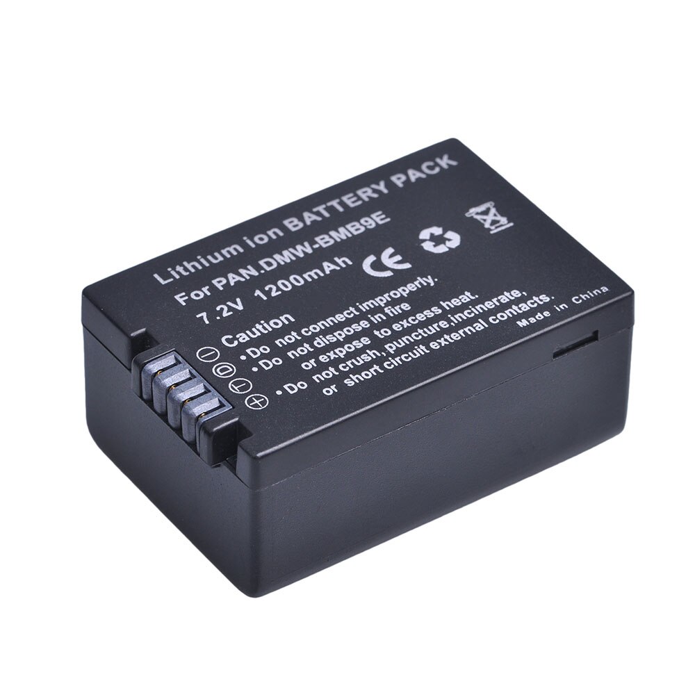DMW-BMB9 DMW-BMB9E DMW-BMB9PP BMB9 Battery for Panasonic Lumix DC-FZ80, DMC-FZ40K FZ45K FZ47K FZ48K FZ60 FZ70 FZ100 FZ150