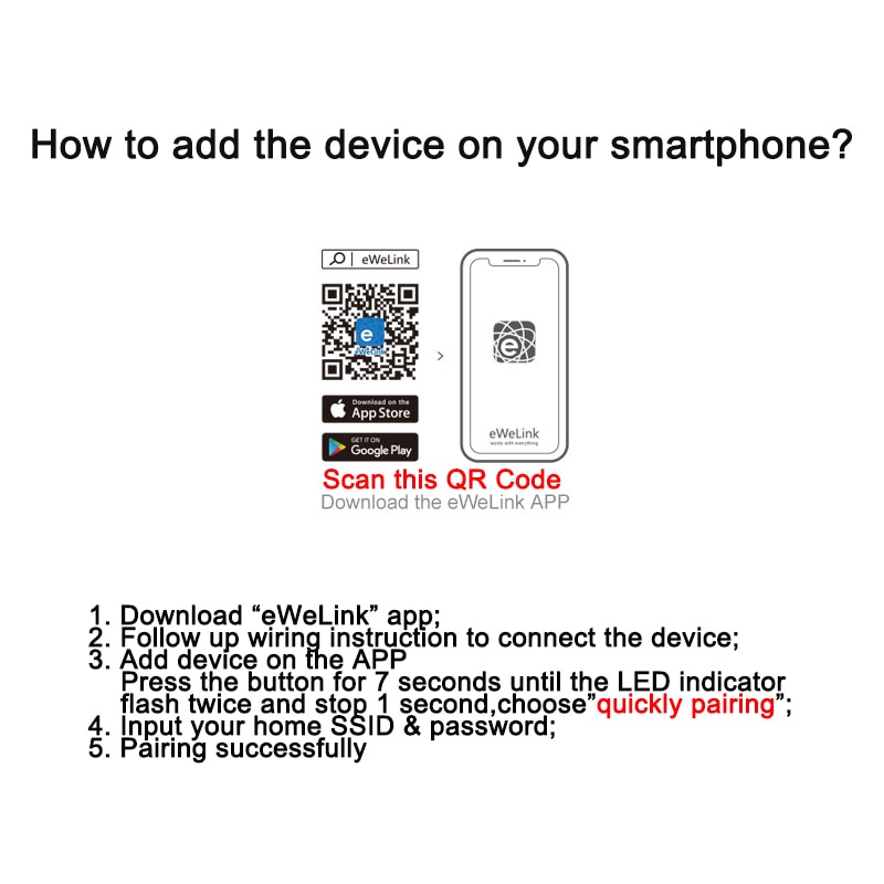 eWeLink Single Live Wire wifi Module 1/2/3gang RF433mhz Switch No Neutral Wire Required MINI DIY Switch Voice control by Alexa