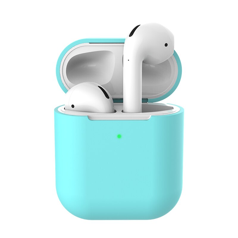 Silicone Earphone Cases for Airpods 2 Skin Sleeve Pouch Box Protector Wireless Headphone Protective Cover Coque For Airpods 2nd: 03