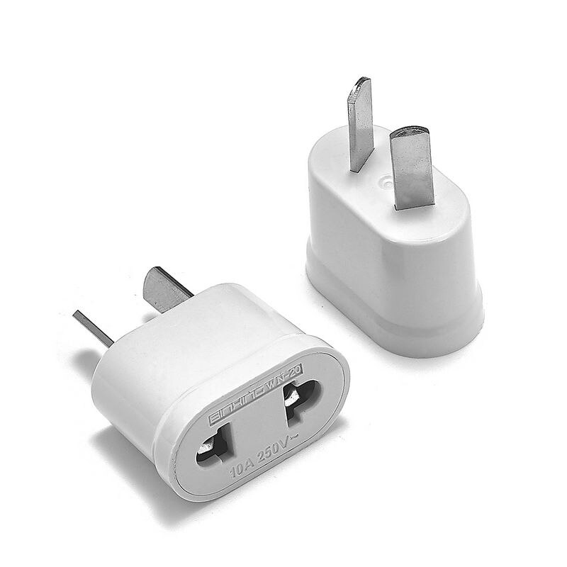 AU Stecker Adapter EU UNS Zu AU Australien Reisen Adapter Elektrische Stecker Energie Ladegerät Steckdosen AC Konverter Auslauf