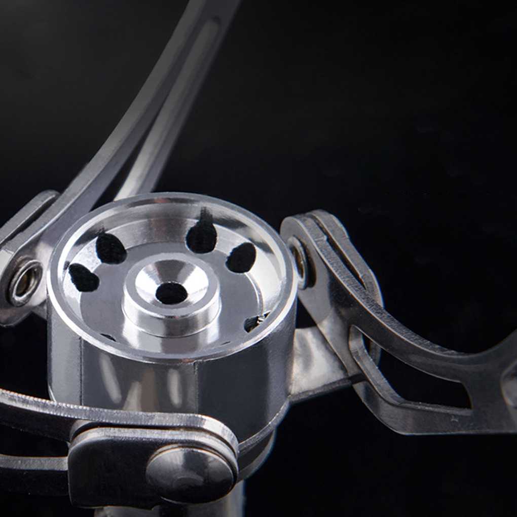 Portable Alu Alloy Folding Mini Camping Picnic Oven Stove Outdoor Furnace Cooking Stove 3000W Pocket Picnic Cooking Gas Cooker