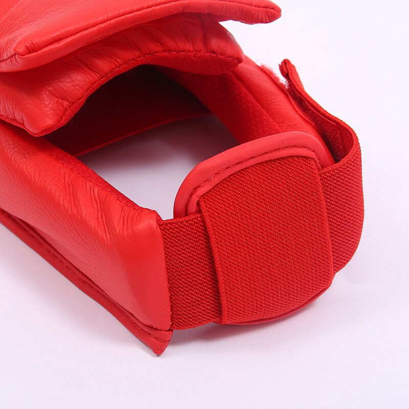 Red Blue Karate Leggings Shin Guards Boxing Sanda Shin Protector Kickboxing Protect The Instep Fighting Training Ankle Guards