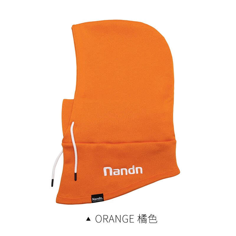 Nandn Ski Masker Ademend Warm Breien Mannen En Vrouwen: orange