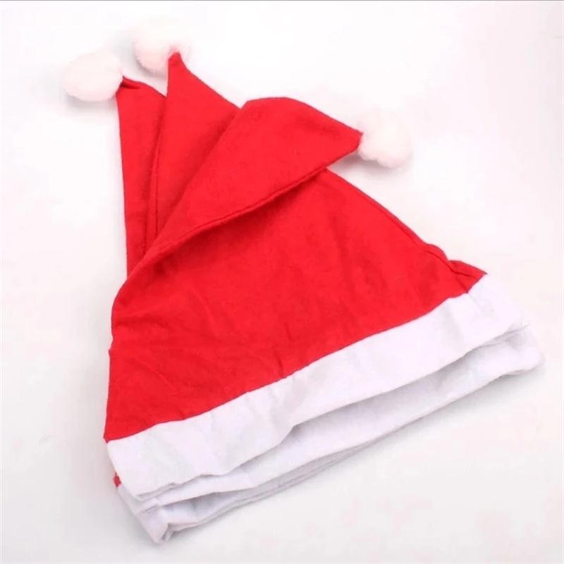 Kerst Volwassen Kinderen Rode Klassieke Kerst Hoed Kerst Decoraties