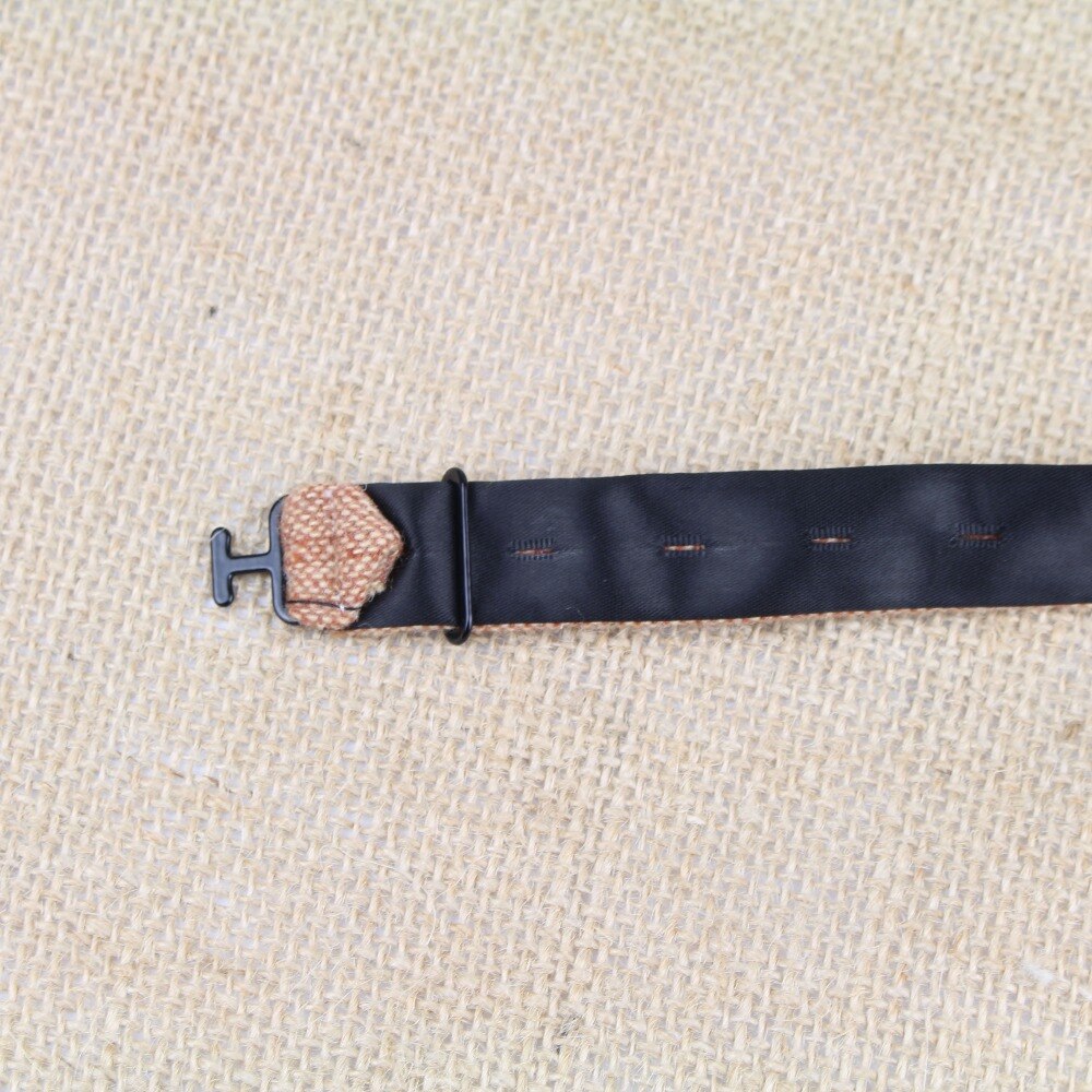 Overlegen klassisk formell ull bomull sløyfe gravata flere farger houndstooth mønster slips herre luksus slips tweed sløyfe