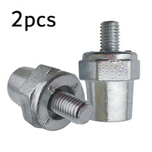 Pair Battery Positive Negative Terminal Connector Screw Alloy Durable Battery Terminal Charging Posts 8mm Terminal Connectors