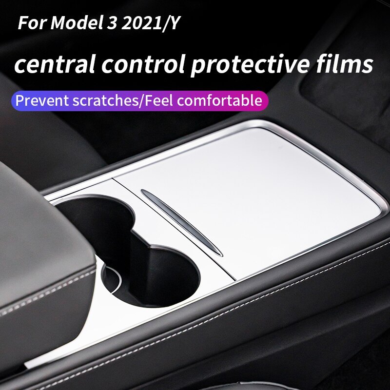 model 3/y Central control protective film For tesla model 3 2022/model y Central control protection sticker Car accessories