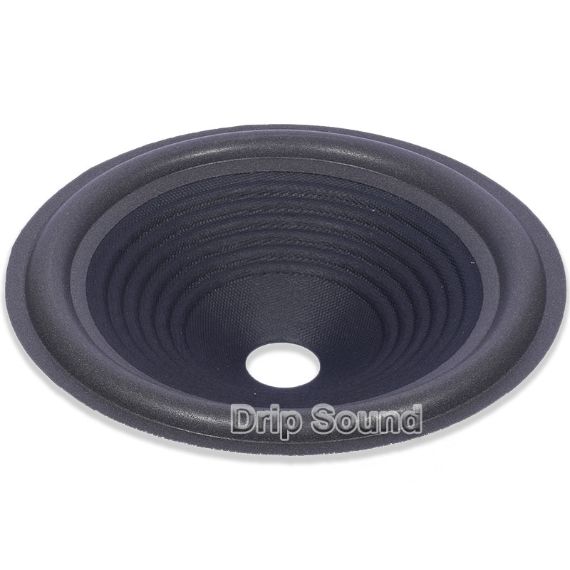 4"/5"/6.5"/8"/10" inch 25mm/30mm/36mm/47mm Core Speaker Cone Paper Basin Woofer Drum Paper Foam Edge Trumper Bass Repair Parts