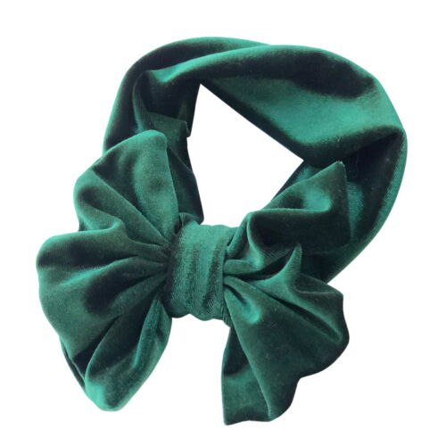 Kids Meisje Baby Hoofdband Peuter Lace Bow Flower Haarband Hoofddeksels Accessoires: Army Green