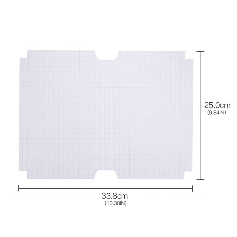 10sheets/set Transparent Self-adhesive Film Book Cover Slipcase Safety Waterproof Material For School Students