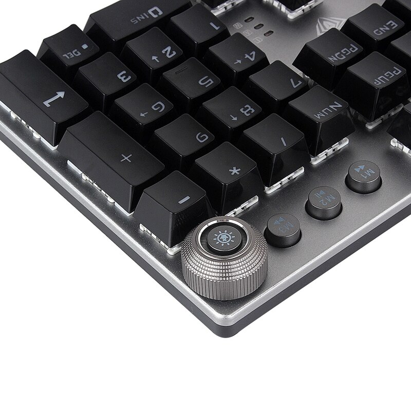 AULA Mechanical-Keyboard Game Laptop Computer Wrist-Rest Backlight LED Wired USB Gaming Hebrew Arabic Russian