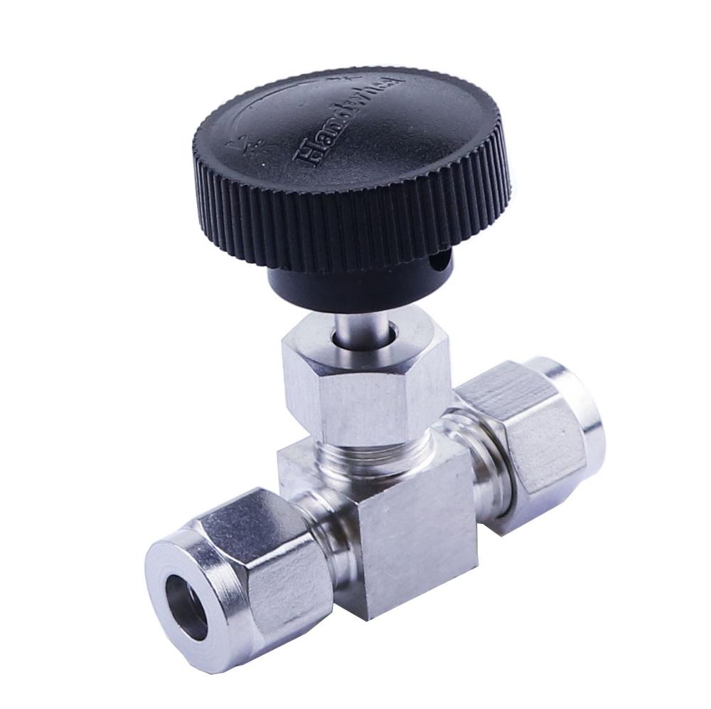 1/8" 1/4" 3/8" 1/2" BSP Equal female Thread SS 304 Stainless Steel Flow Control shut off Needle Valve