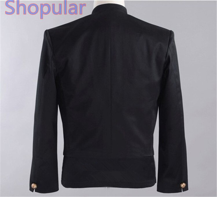 Chaqueta de uniforme escolar japonesa para hombre, abrigo, Tops de Collar rojo universitarios, Crows, Kurozu, ZERO, Oguri, Shun, Takitani, Cosplay de Genji