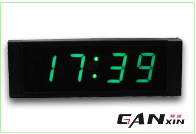 [Ganxin]1" Portable and Low Price Mini Led Projection Clock Led Wall Clock: GI4T1G