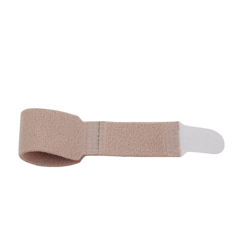 1Pc Teen Finger Separator Bandage Stof Hallux Valgus Voetverzorging Corrector Wraps Voet Hallux Valgus Correctie Stof Wraps Doek: 1 Pc M