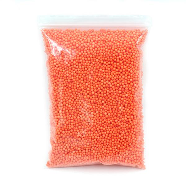 12g Addition For Slime Supplies Warm Color Snow Mud Particles Kit Slime Accessories Tiny Foam Beads Slime Balls Supplies Charms: Orange