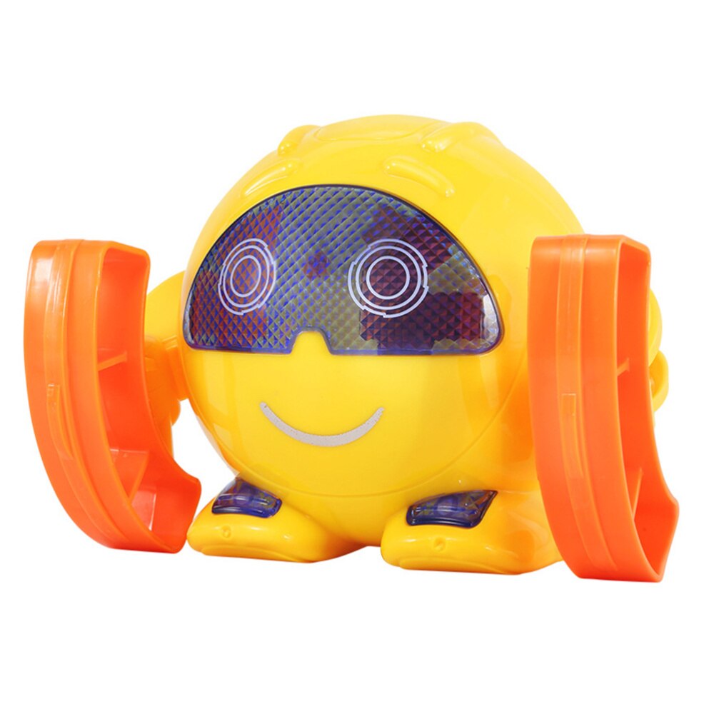 1 PC di Musica ah CONDOTTO LA Luce Elettrica Interattivo Giocattolo di Prodezza robot Intelligente robot ruzzolare robot per I Bambini bambino
