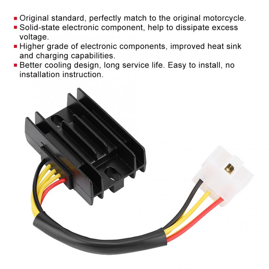 Voltage Regulator Rectifier for Quadrunner King Qu... Grandado