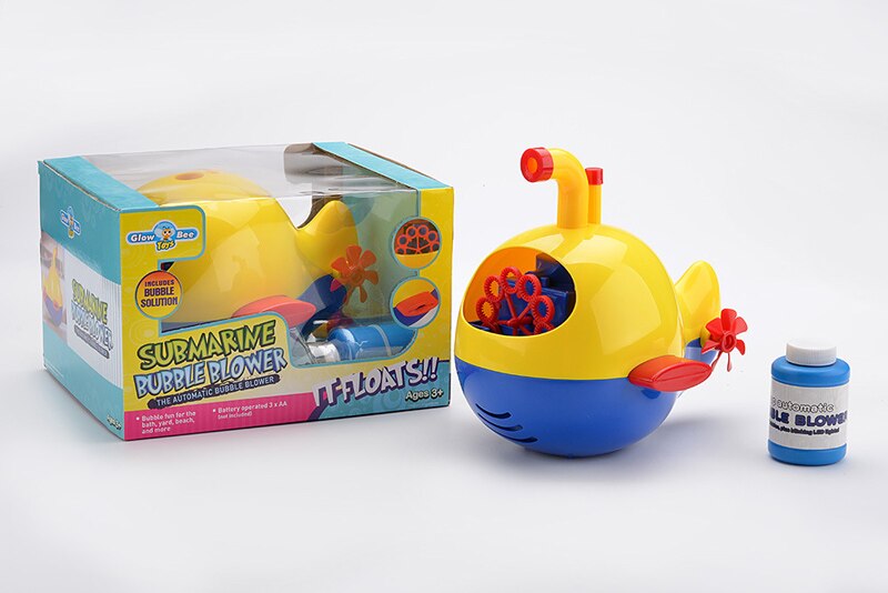 Bolla Macchina Bagno di Bolla Bambini Bagno di Giocattoli di balena sottomarino Bolla Macchina Elettrica Esplosione Caldo ragazzo Bagno Giocattolo Della Ragazza: submarine