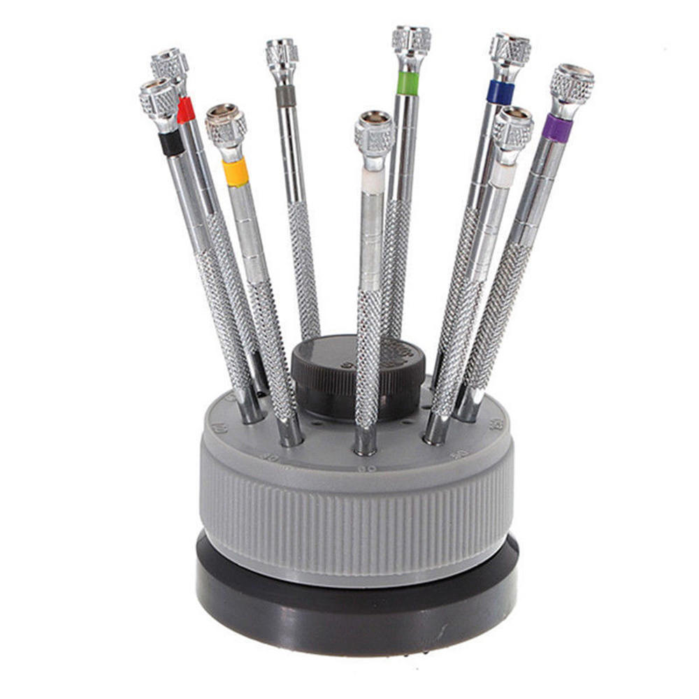Precision Screwdriver Set Watch Flat Blade Slotted Blades Replace Available Watchmakers Tools For Watches Repairing
