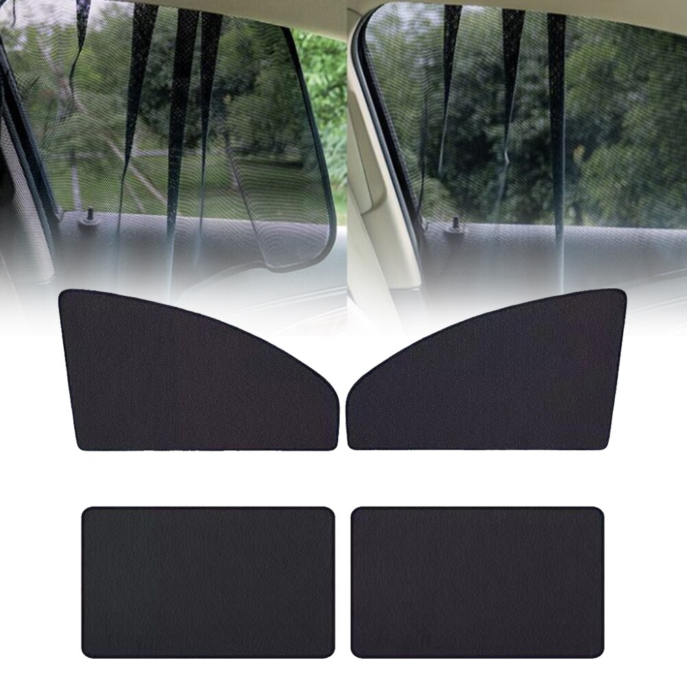 Side Window Zonnescherm Magnetische Voor Rear Window Zonnescherm Gordijn Voor Auto Baby Zon Bescherming Mesh Side Window Zonnescherm