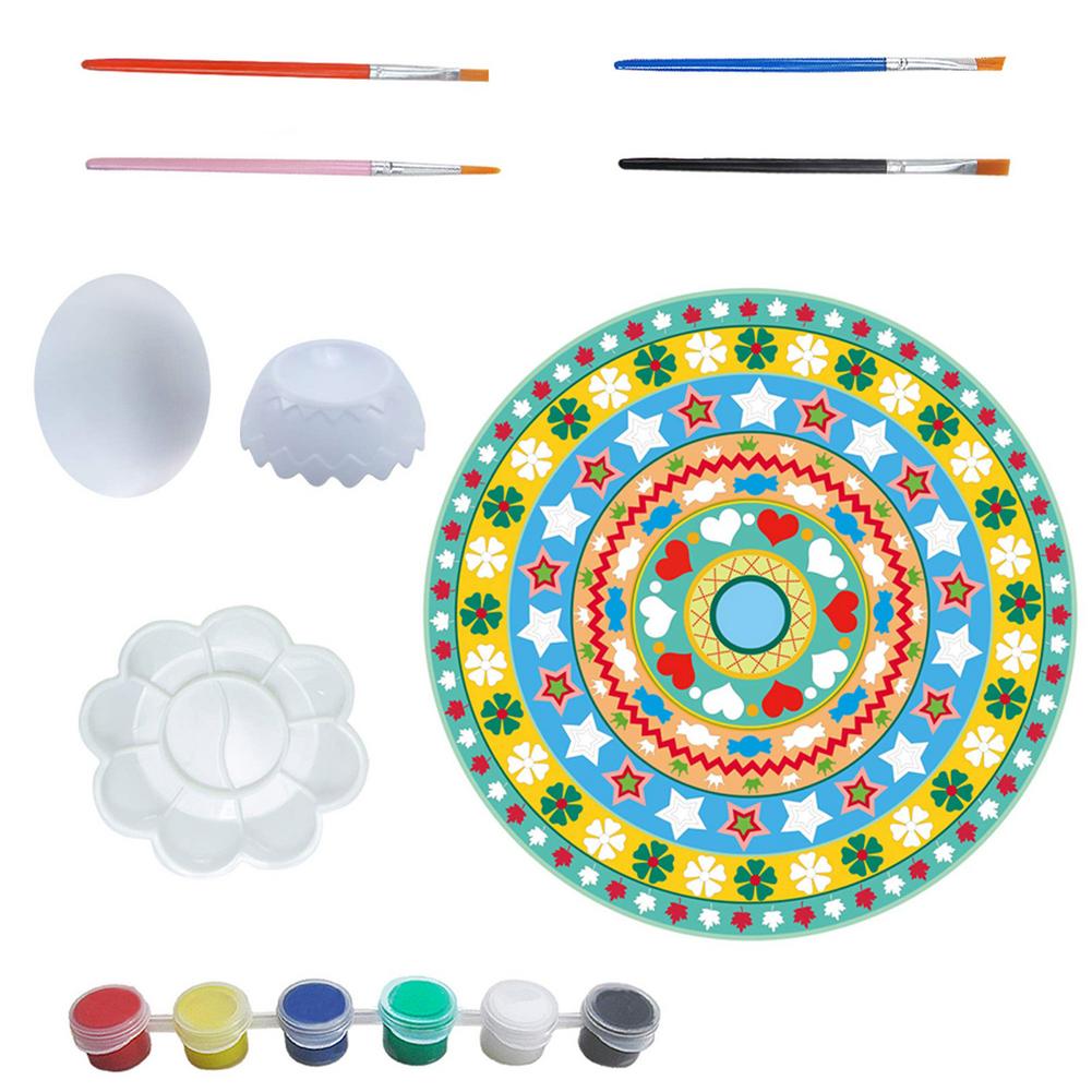 45Pcs Paasei Schilderen Arts Ambachten Kit Voor Kinderen Over 4 + Jaar