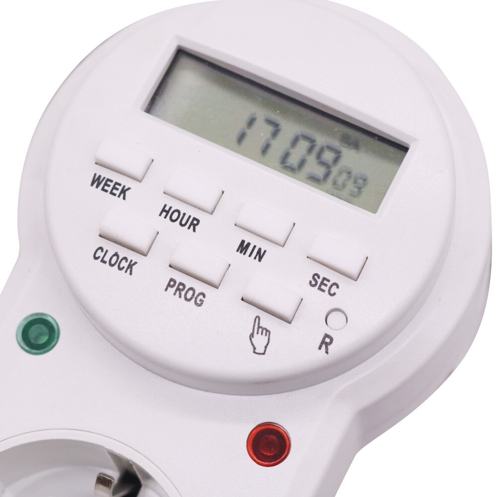 1 Pcs 16A 250V European Cycle Timer European Standard German Standard Timer Socket Russia GM