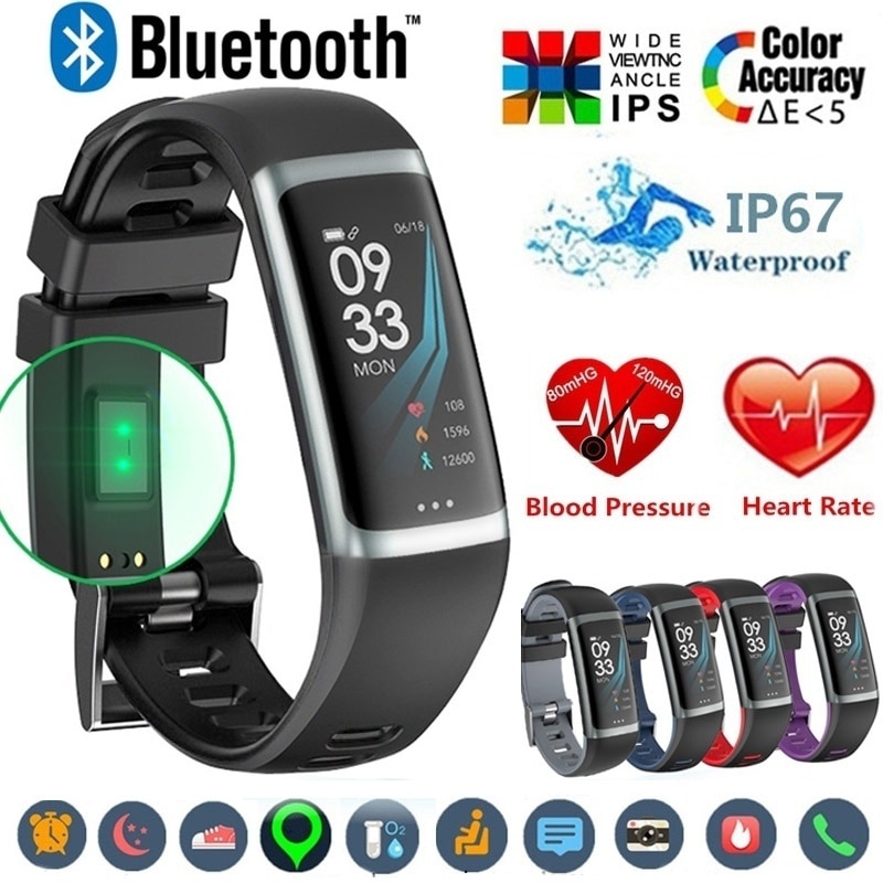 Teamyo G26 pulsera inteligente P67 a prueba de agua ritmo cardíaco presión arterial oxígeno pulsera de Fitness modo MULTI deporte pulsera inteligente