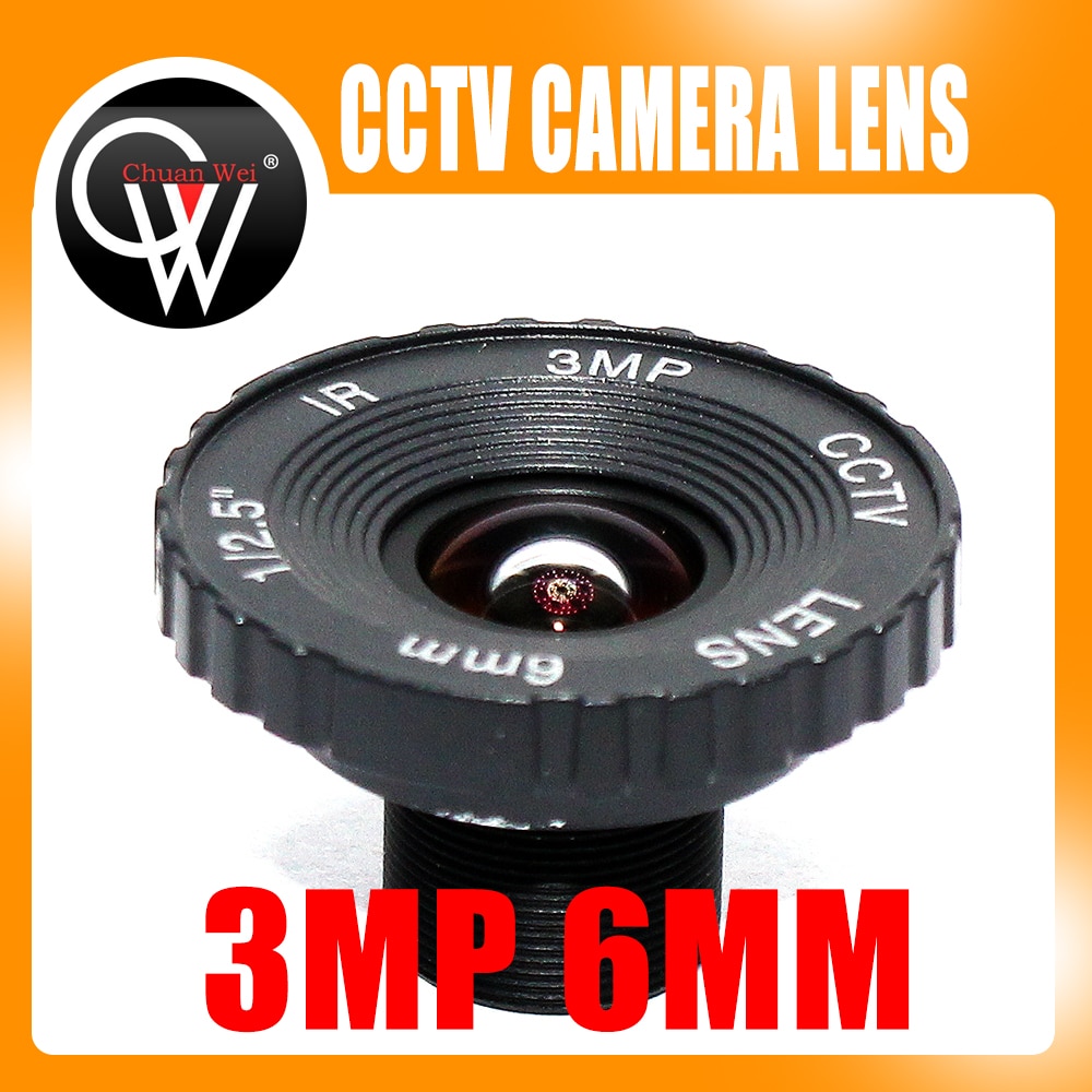 CCTV Lens 6mm 3MP 3 Megapixel MTV IR CCTV Lens HD camera M12 Mount Voor 720 P/960 P/HD 1080 P IP Camera