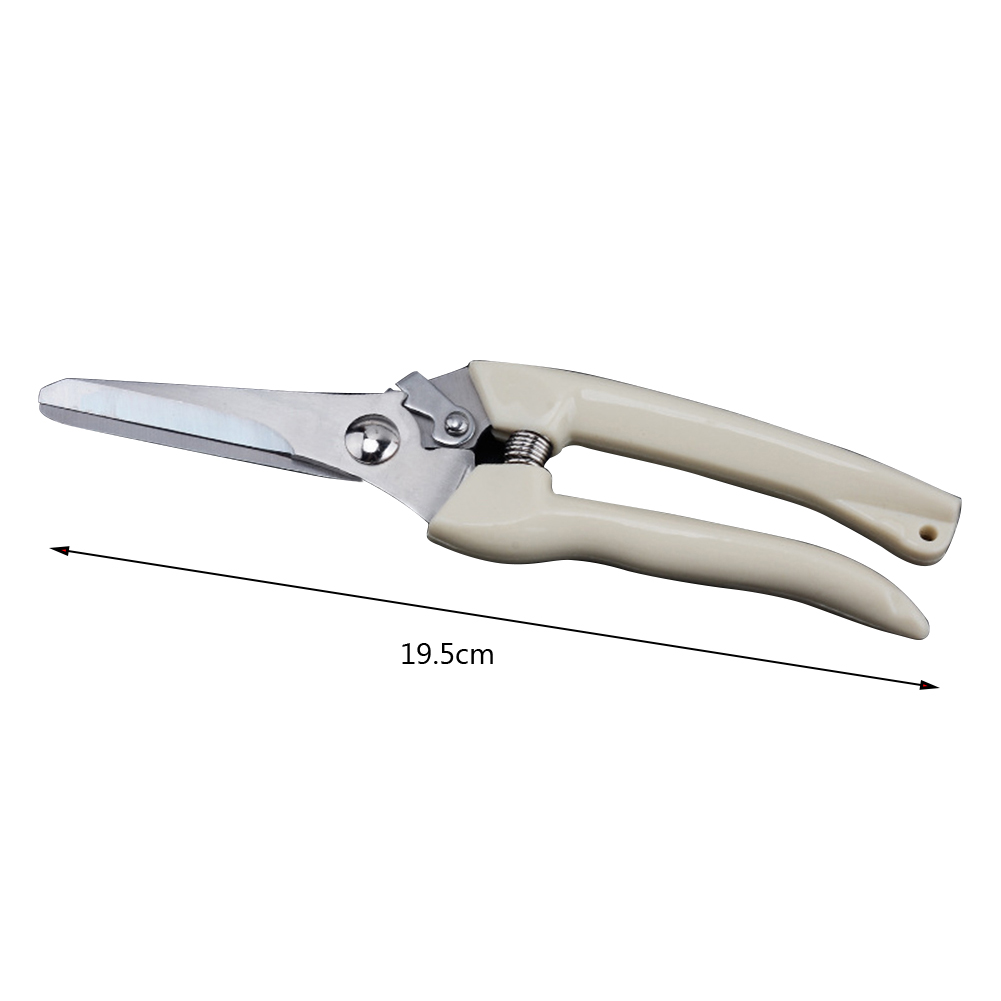 Stainless Steel Plant Trim Horticulture Pruner Cut Secateur Shrub Garden Scissor Tool Branch Shear Orchard Pruning Shears