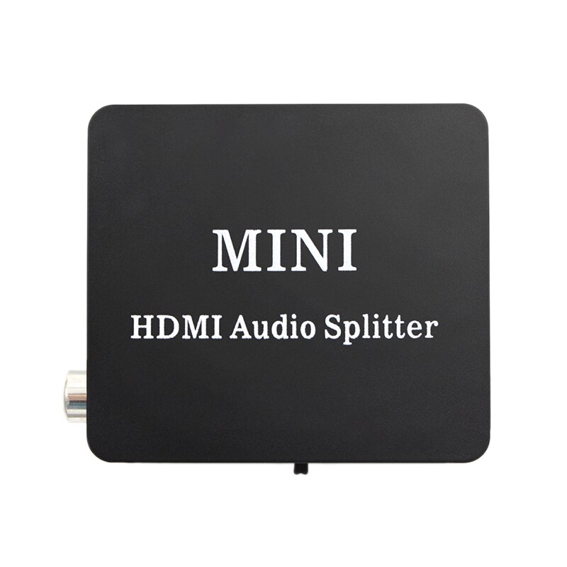 HDMI Extractor Splitter HDMI to HDMI SPDIF L/R 3.5mm o Video Converter with Usb Cable