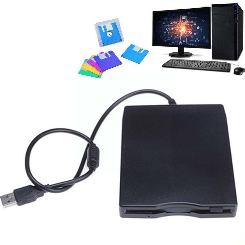 Usb Floppy Disk Reader Drive External Portable 1.44 Laptop 10/7/8/xp/vista Drive For Mb Pc Diskette Desktop Fdd A8q1