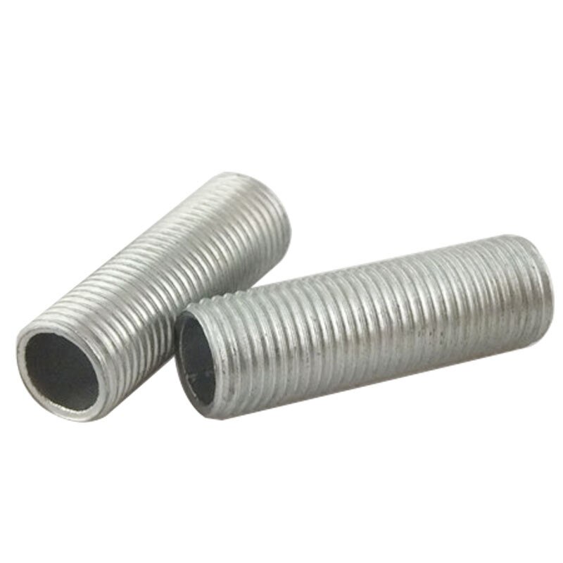 50pcs/lot Lamp Holder Connector Screw Rod Hollow M10 External Thread Tube Screw Lighting Accessories