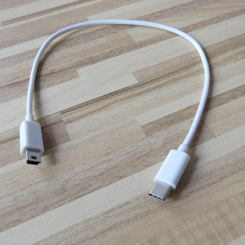 Usb Type C Naar Mini Usb Kabel USB-C Male Naar Mini-B Male Adapter 30Cm