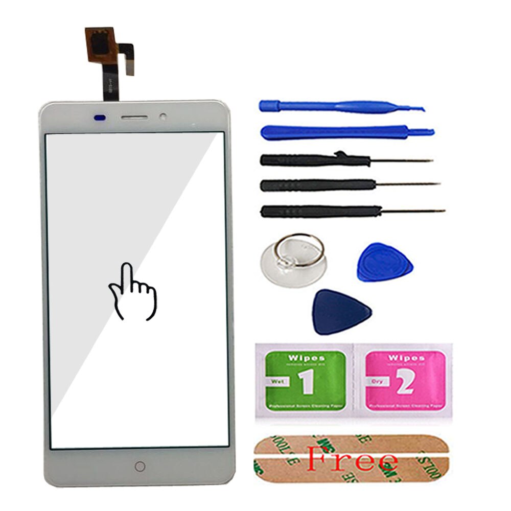 Mobile Phone Touch Screen Digitizer Glass Panel For ZTE Nubia N1 NX541J Touch Screen Sensor Tools Adhesive