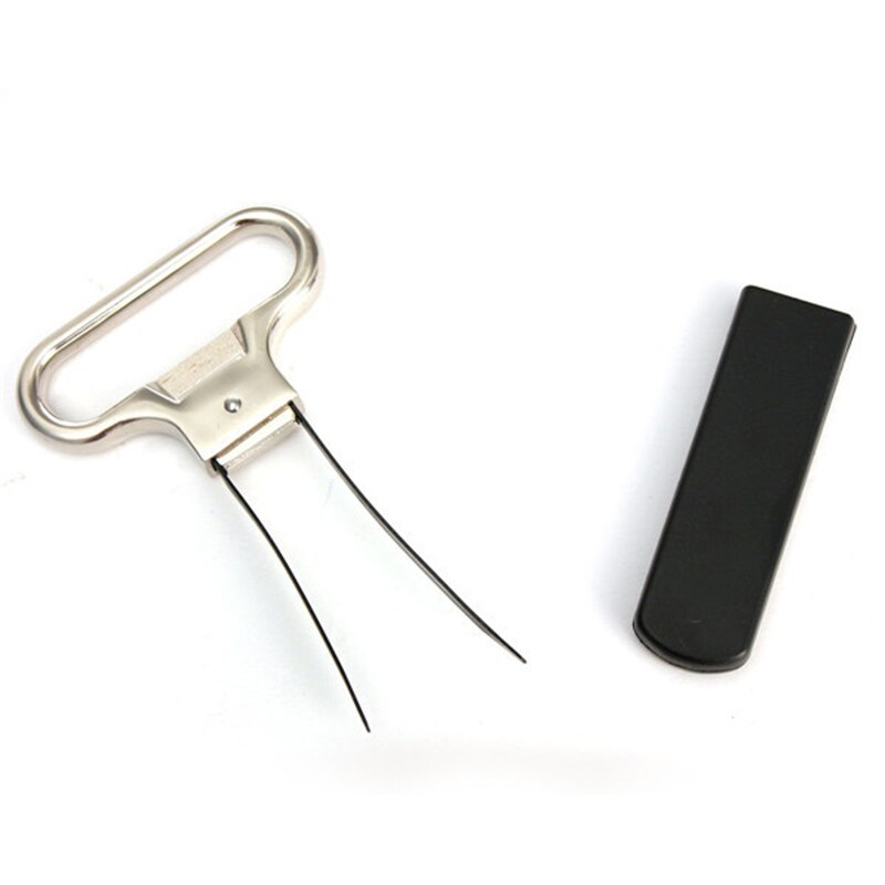 Two-Prong Cork Puller Wine Opener Stainless Steel Wine Opener Wine Opener Wine Bottle For Kitchen