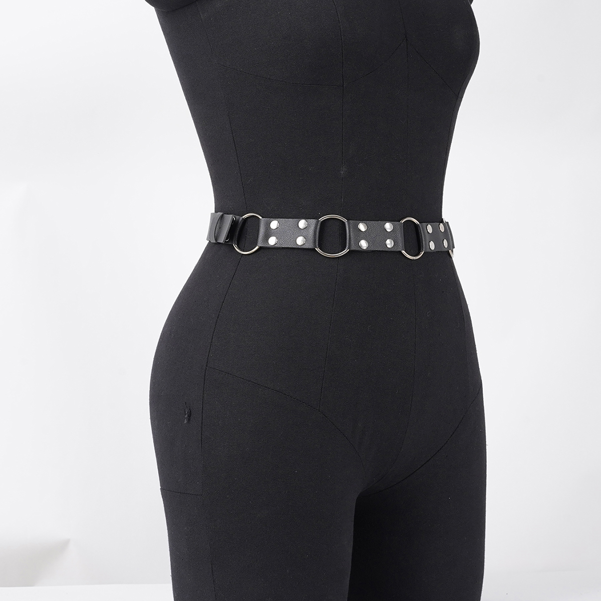 Damenmode Ledergürtel sexy Körpergürtel Dekoration gotisch Kleidung Accessoires