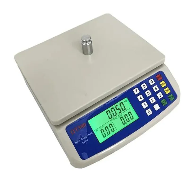 business 30kg/1g Digital Package Postal Floor Scale Electronic Weighing Food Luggage Platform Scale: Default Title