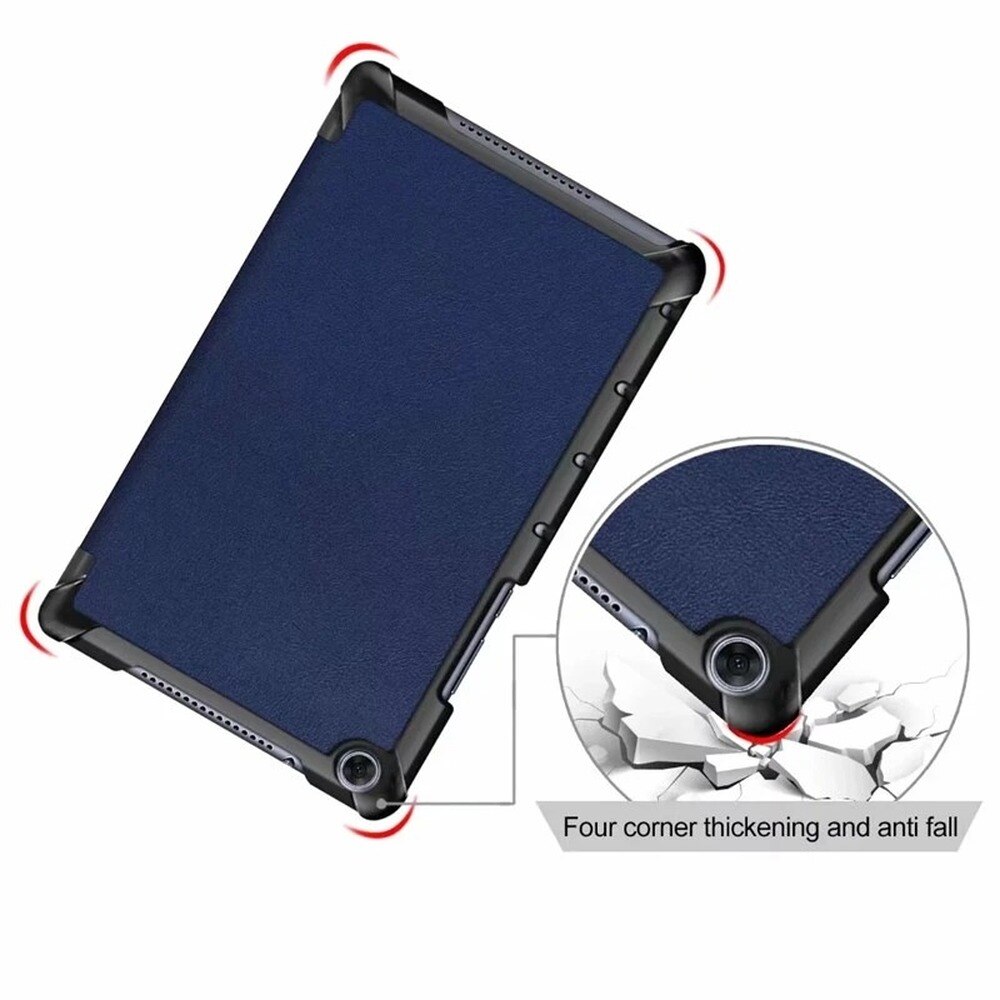 Case for Huawei MediaPad M5 Lite 10 BAH2-W19/L09/W09 Ultra Slim Pu Leather Stand Cover for Media Pad M5 Lite 8.0 Case+film+pen