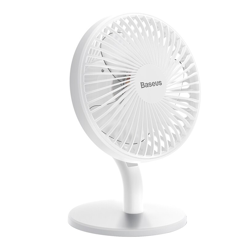 Baseus Rechargeable USB Fan Desktop Desk Electric Mini Fan For Office Gadgets Portable Summer Cooler Cooling Fan Clip Small Fan: Default Title