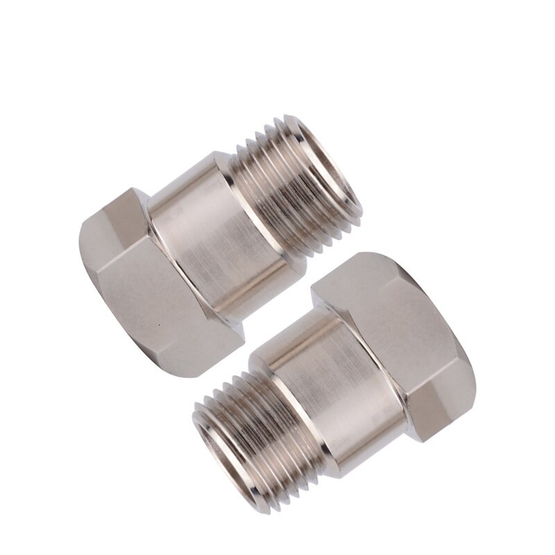 ESPEEDER 2PCS M18 x 1.5 O2 Sensor Extender Test Pipe Extension adapter Oxygen Sensor Spacer Car Parts