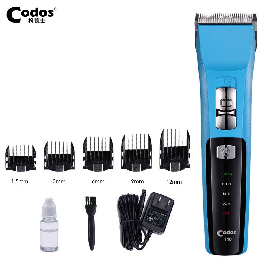 Codos Professionele Oplaadbare Tondeuse Voor Kapper Salon Elektrische Tondeuse Keramische Cutter Snijmachine: T10