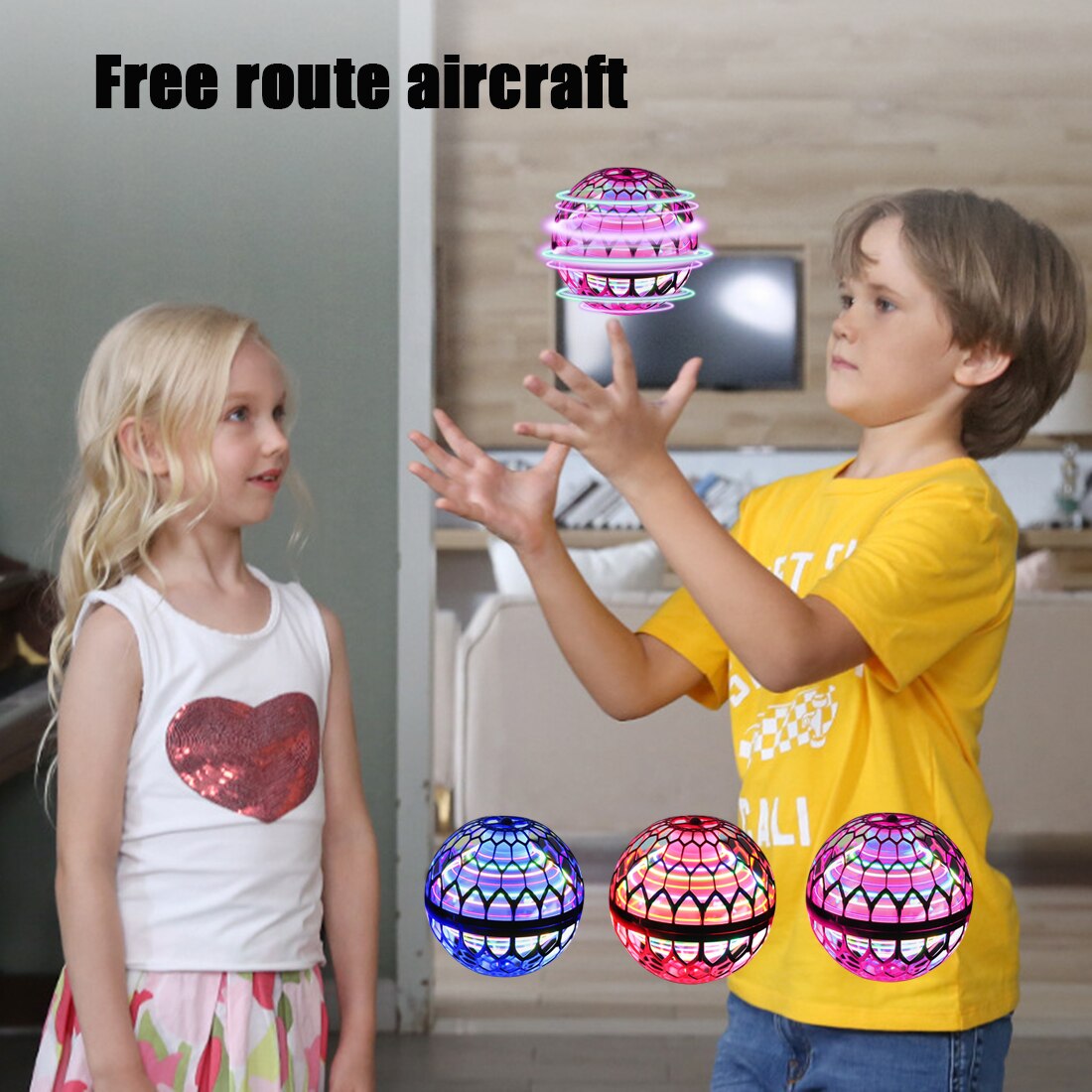 Boule volante Boomerang Flyorb, Drone magique, vol stationnaire, Nova, orbe, Spinner, jouets pour enfants, pour la famille