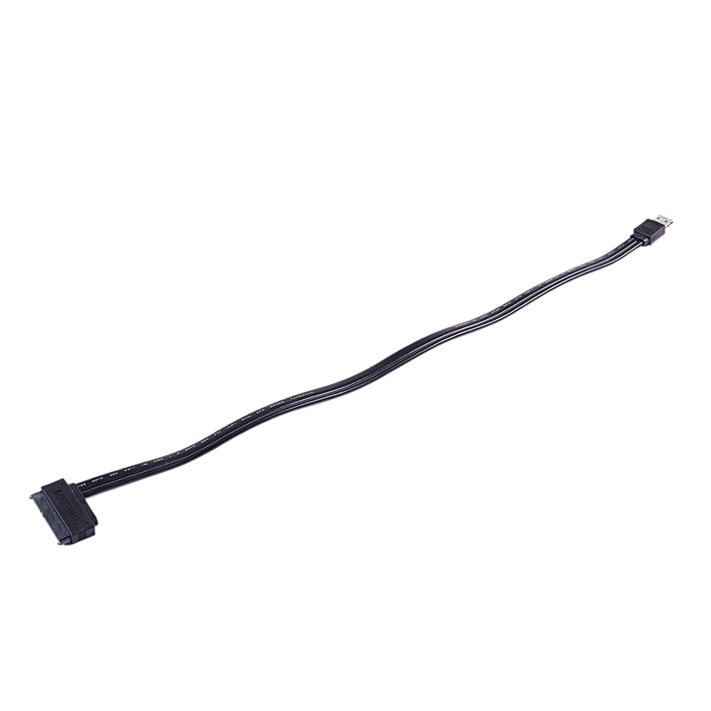Câble d'alimentation Esata (eSATAp) vers Sata double alimentation USB 12V 5V Combo à 22 broches (7Pin + 15Pin) pour 2.5 pouces 3.5 pouces HDD
