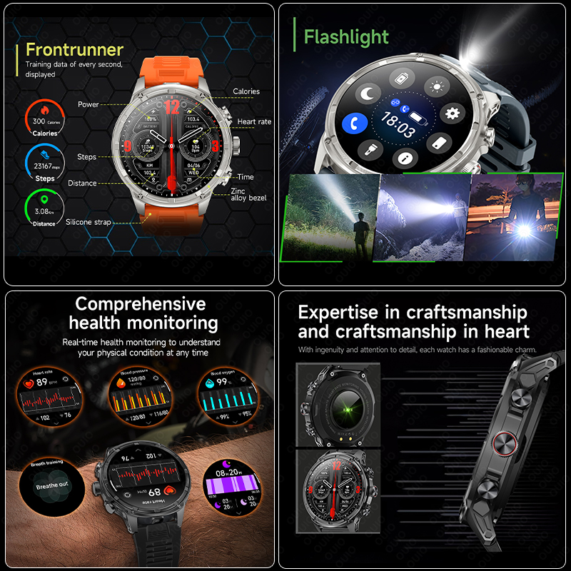 2025 1.85 polegadas ultra hd relógio inteligente 710 mah bateria grande nfc detecção bluetooth chamada esportes fitness smartwatch para huawei xiaomi