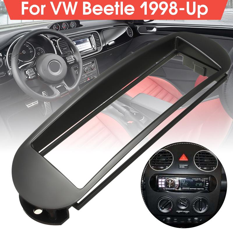 1 DIN Auto Stereo Panel Plaat Inbouwen In Dash Auto Radio Fascias voor VW Beetle 1998