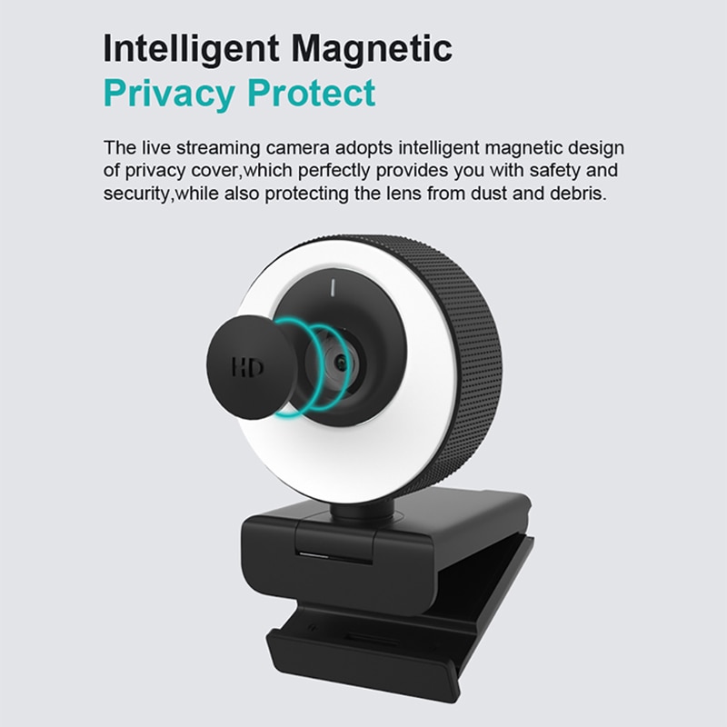 60FPS Webcam HD 1080P Computer Web Camera with Mic... – Grandado