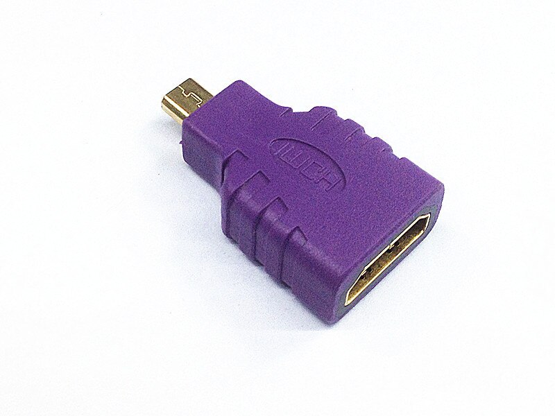 Hdmi-Compatibel Female Naar Micro Hdmi Male Vergulde Adapter Converter Connector