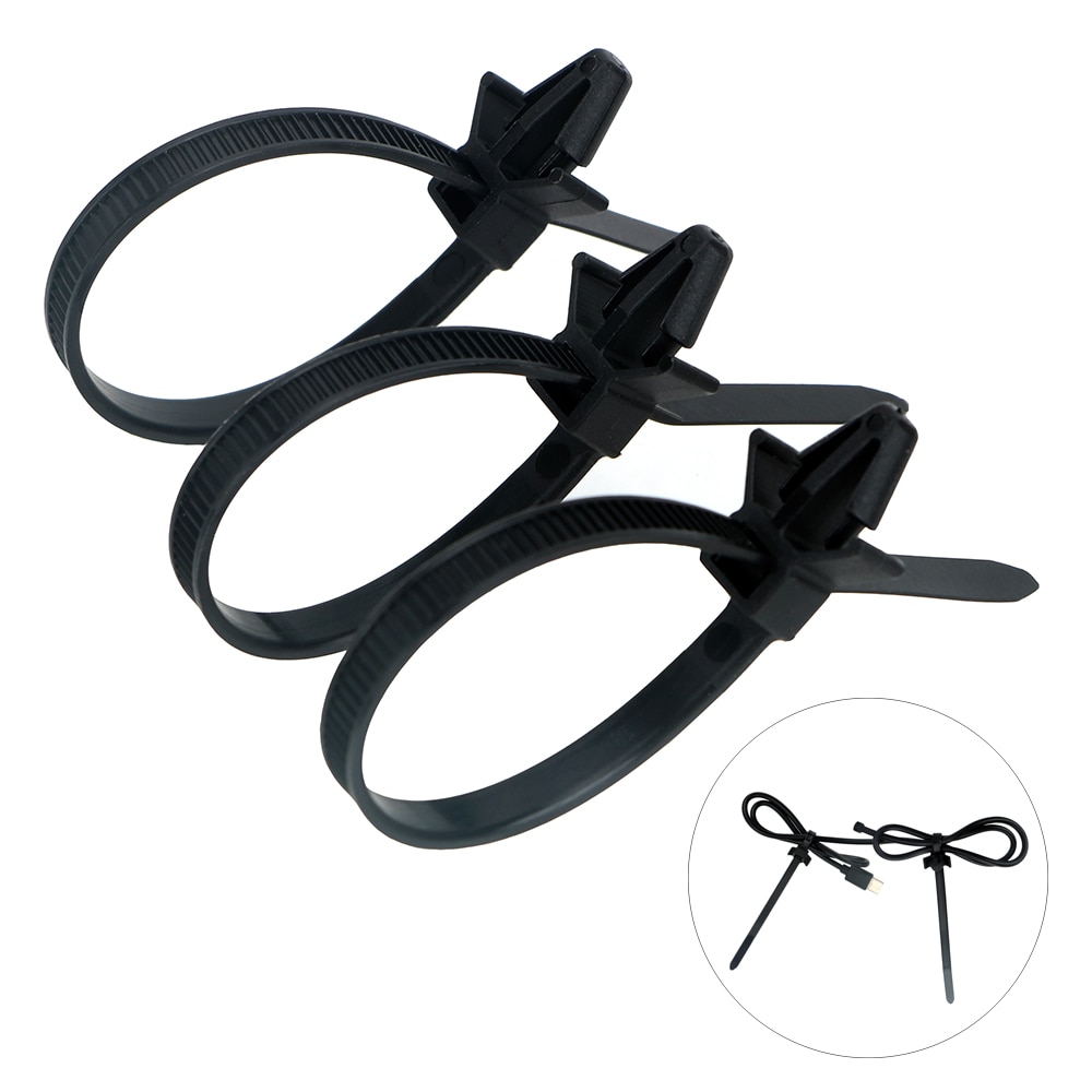 100pcs Wire Harness Fastener Cable Clamp Clips Car Wire Organizers Cable Ties Management For Car Corrugated Pipe Car-styling